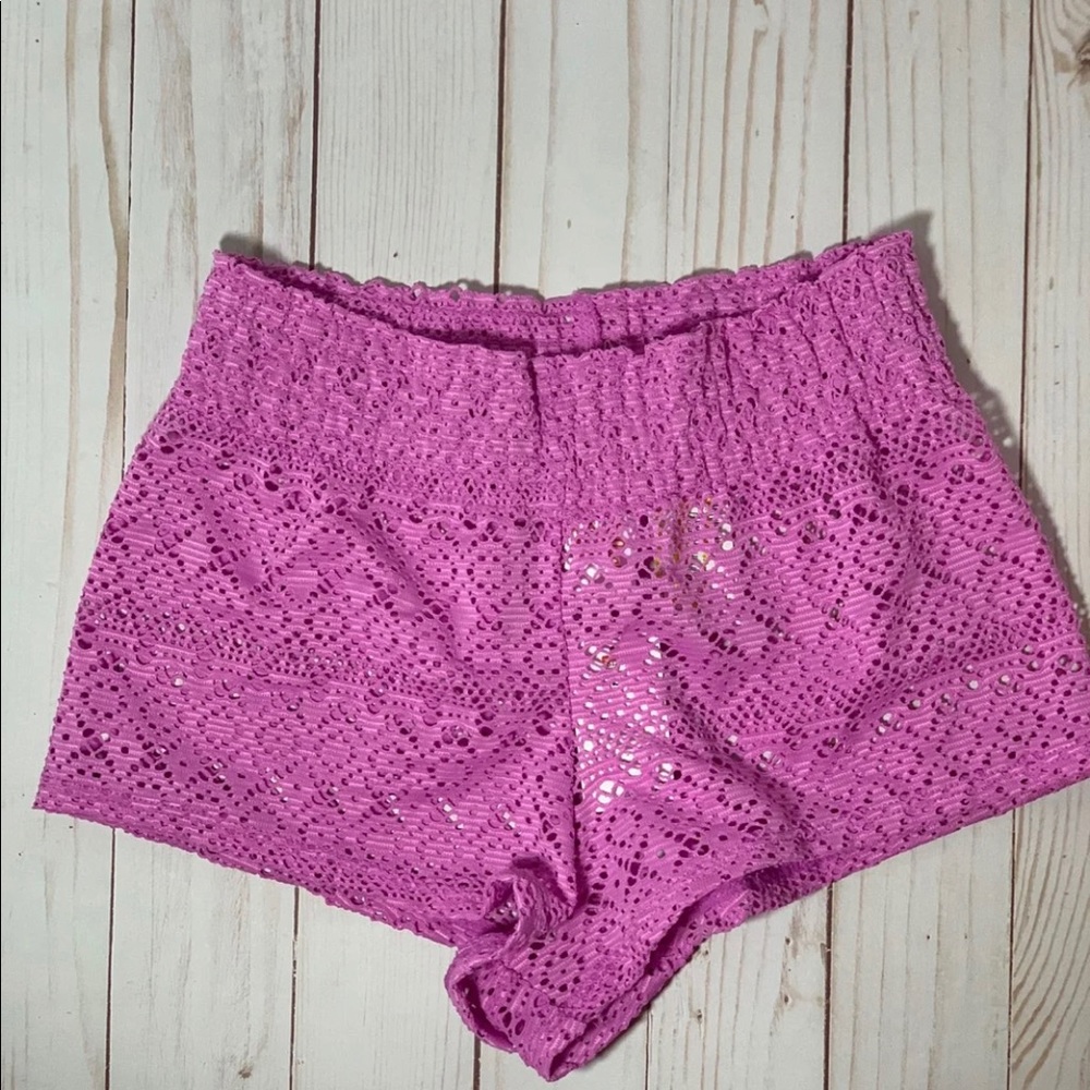 Cat and Jack Girls Purple Shorts Size Small